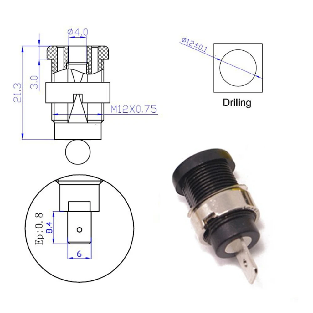 

5PCS Mix Colors 4mm Banana Plugs Female Jack Socket Plug Wire Connector