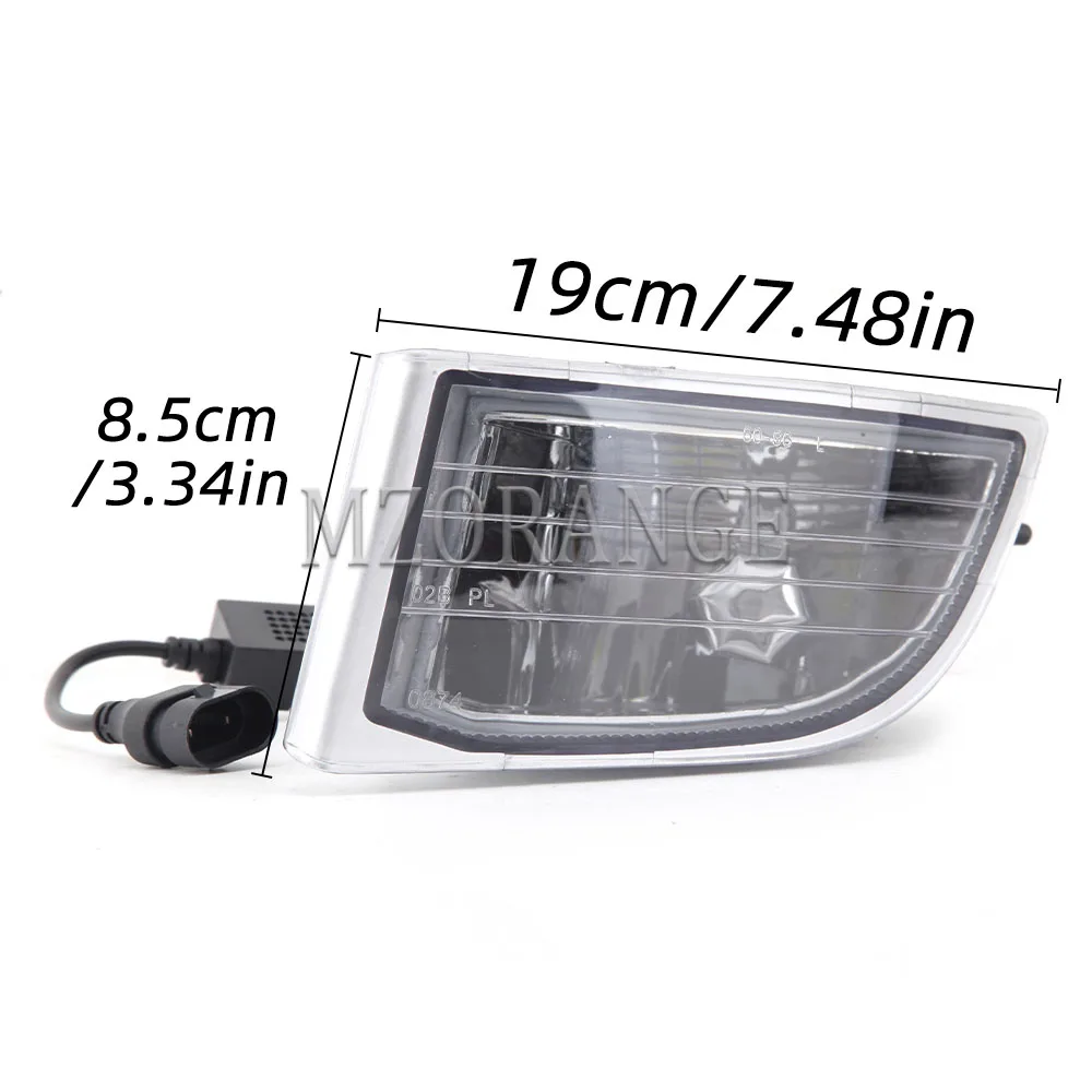 Lampu kabut Led untuk Toyota Land Cruiser Prado 120 2002-2006 2007 2008 2009 LED lampu depan lampu kabut lampu mengemudi Aksesori Mobil