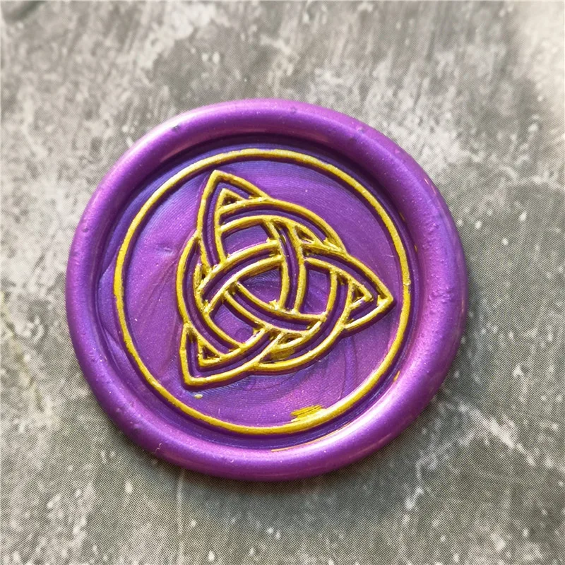 Celtic Knot Wax Seal Stamp Celtic Knot Sealing Wax Stamp Celtic Knot Wax Seal Custom Initial Date Wedding Wax Seal Kit Personali