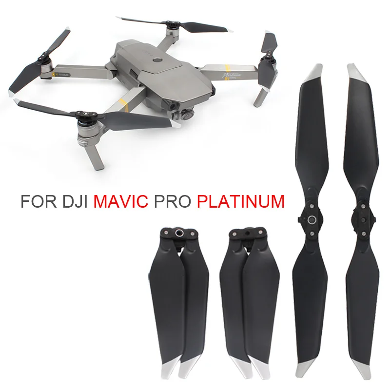 New 4 Pcs Low-Noise Quick-Release 8331F Propellers Noise Reduction Up to 60% For DJI Mavic PRO Platinum Replacement Accessories