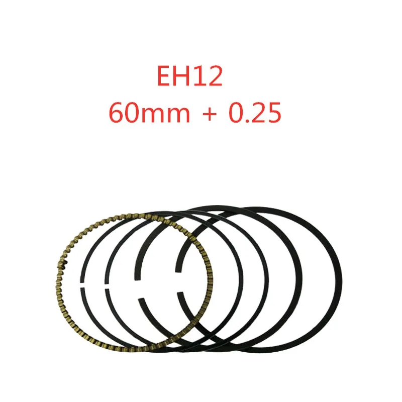 EH12 60MM +0.25 PISTON RING SET FOR ROBIN SUBARU EH12-2D EH12-2B MIKASA MT-75 RAMMER CYLINDER KOBLEN KIT RINGS JUMPING JACK