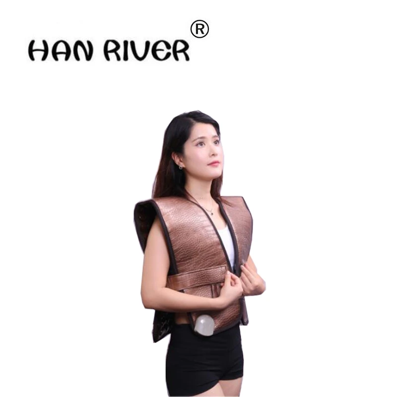 

HANRIVER Massager tomalin shawl ma3 jia3 anion far-infrared heating thermostatic body chills blood stasis not free hot compress