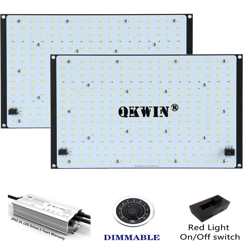 Luz LED de espectro completo para crecimiento de plantas y verduras, tablero cuántico de 120W, controlador Fahold Samsung LM301b, Envío Gratis