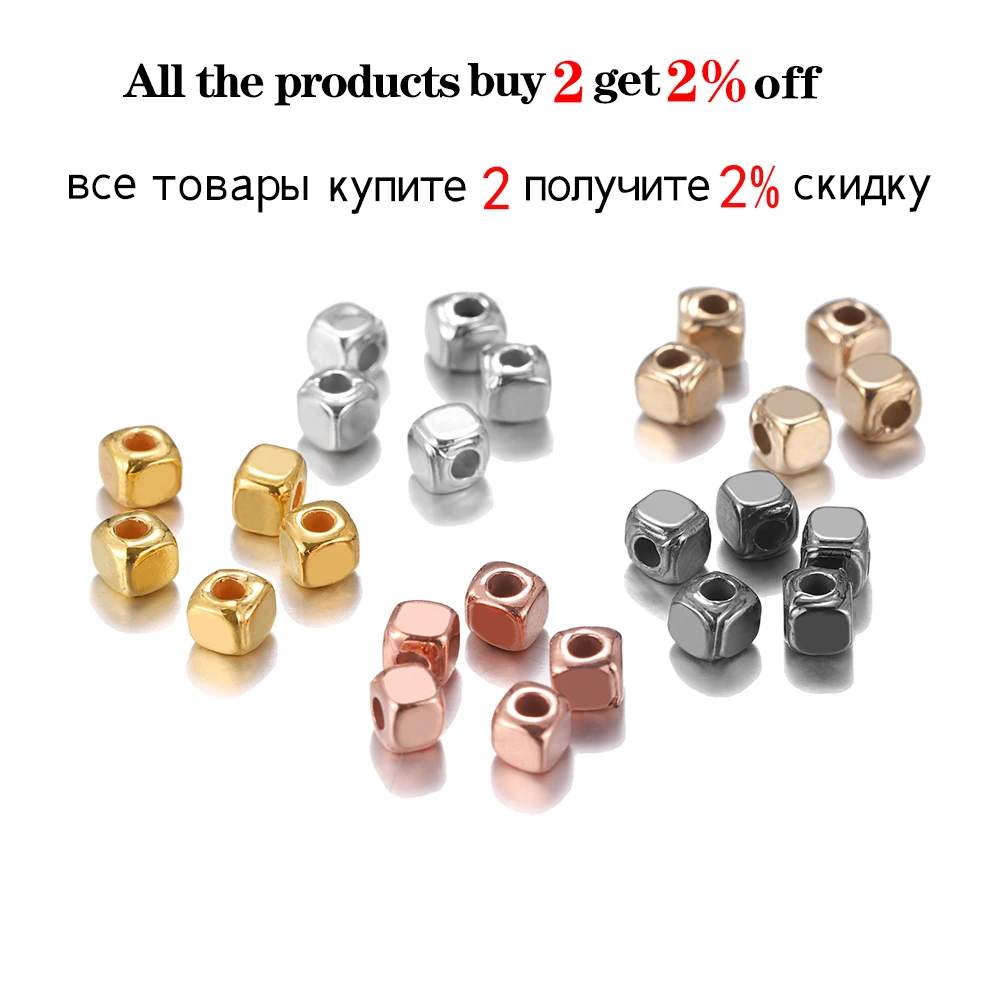 Bulk Loose Spacer CCB Beads Plastic Square Seed Spacer Beads For DIY Bracelet Jewelry Making Beadwork Accessories