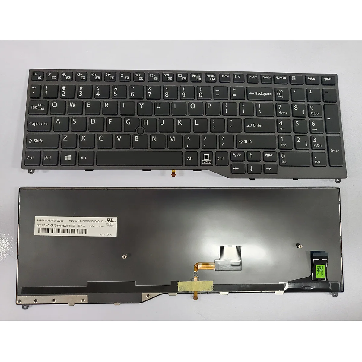 Teclado Fujitsu Lifebook E458 E558 E459 U757 U758 E559 U759 Teclado
