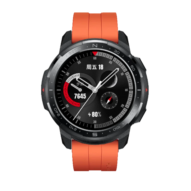 AKBNSTED 22 MM siliconen sportband voor Huawei Watch GT 46 MM/GT 2 46 MM/GT 2 Pro/Honor GS Pro/Huami Amazfit GTR 47 MM/GTR 2 band