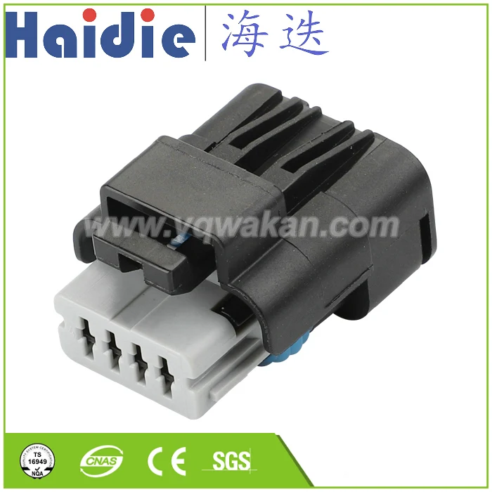 

Free shipping 5sets 4pin female auto electric housing plug wiring cable unsealed connector HD047B-1.5-21