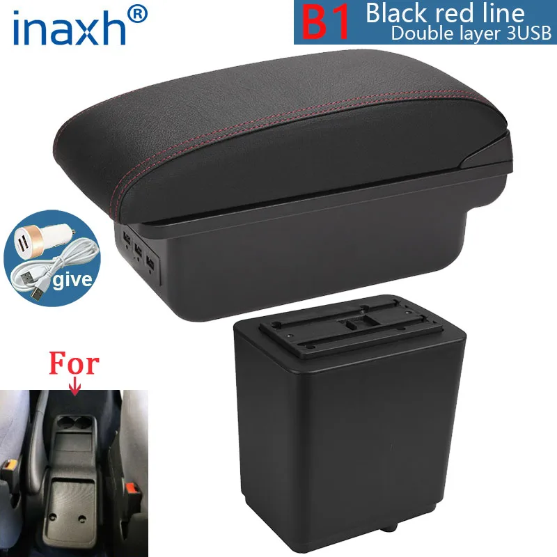 B1 Black red 3USB