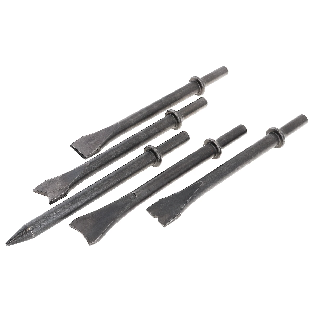 4/5/6pcs Pneumatic Hammerhead Air Chisel Shovel Hammer Impact Head Pneumatic Tools Accessories for Cutting Rusting Removal