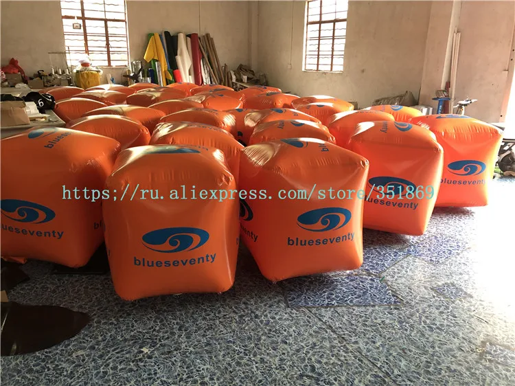 

Square Racing Marks customized water floating cube buoy inflatable race marker buoys