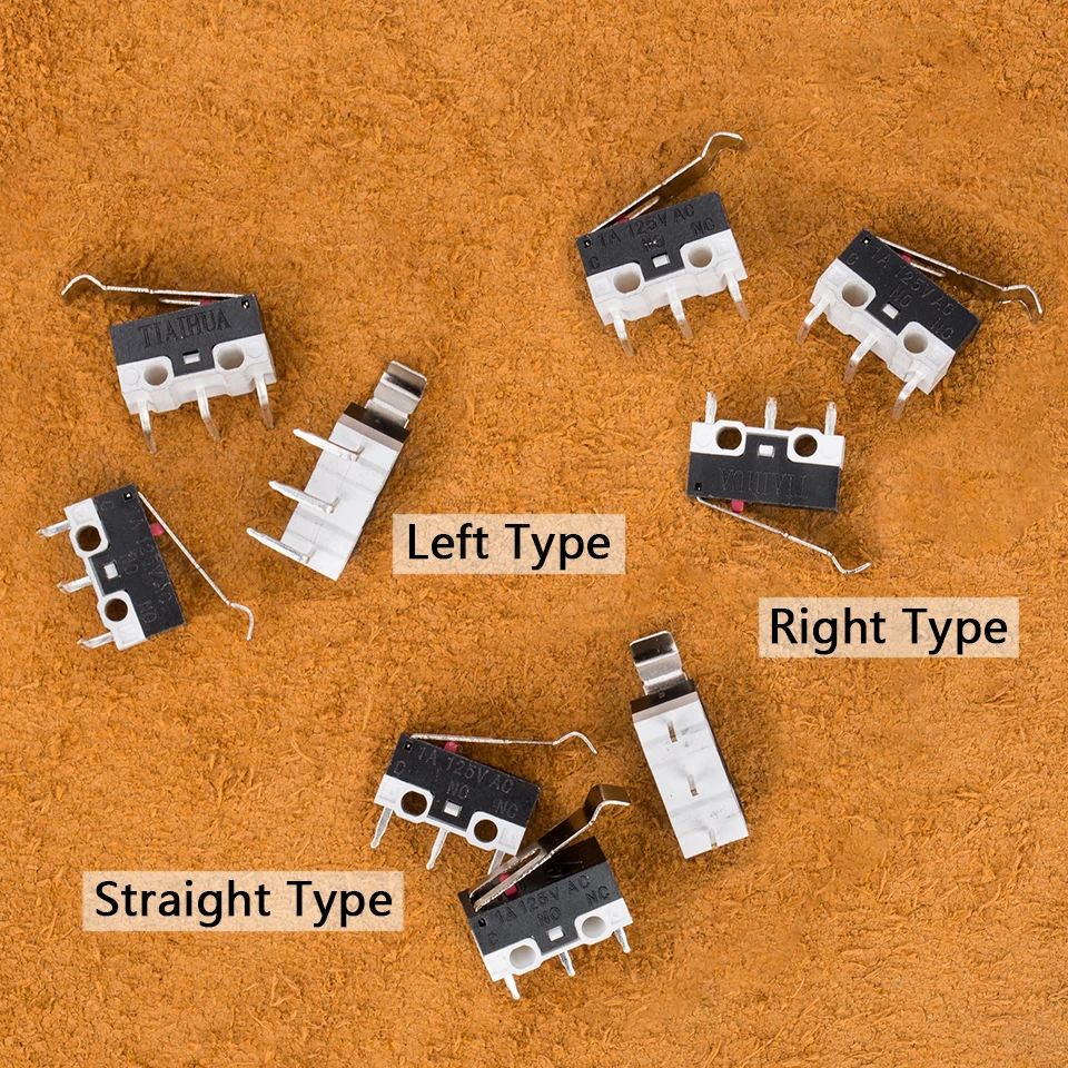 

3D Printer Mechanical Limit Switch 10pcs/lot 1A/125VAC Endstop Micro Switch for Prusa I3 Delta Kossel Makerbot Printer