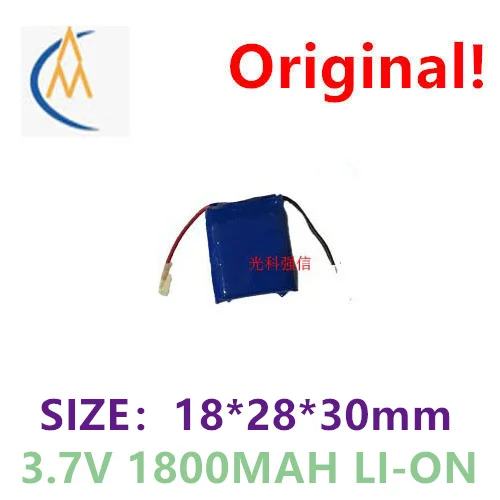 buy more will cheapNew full capacity 3.7V polymer lithium battery 182830 1800mAh MP4 navigator / equipment / miniature toy model