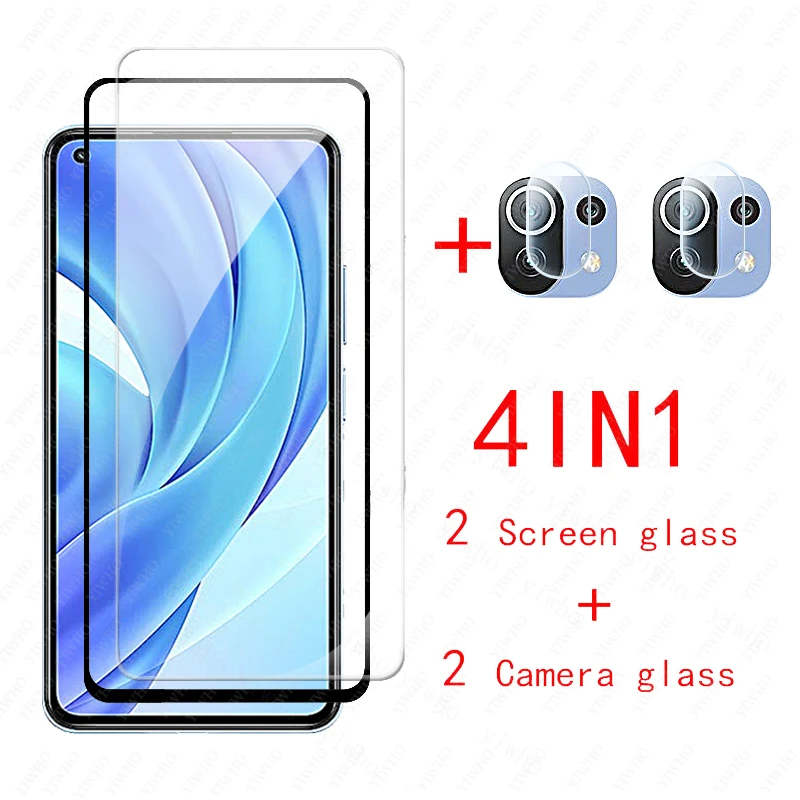 protective camere glass for xiaomi 11lite screen protector for mi 11 lite 11i 10t pro mi10t mi11i poco x3 pro nfc f3 back cover