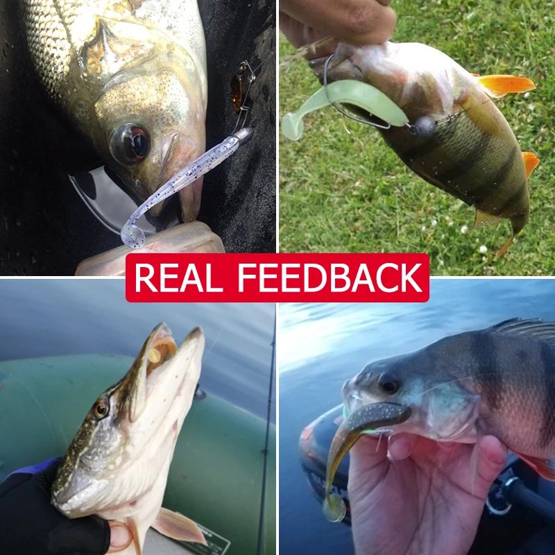 Meredith Easy Shiner vinilo para carpa y lubina – movimiento realista - imagen 2