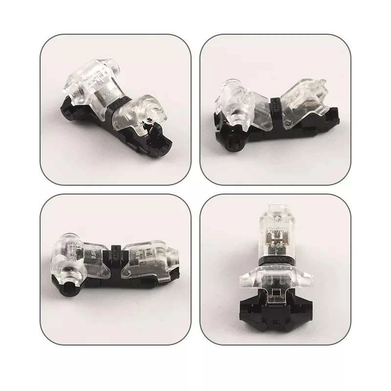 I/TType Quick Splice Scotch Lock Wire Connector For Terminals Crimp For 22-20AWG LED Strip Wire Audio Car Cable Crimping