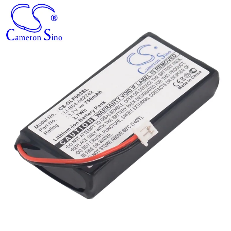 CameronSino Battery for Golf Buddy Plus DSC-GB100K fits Golf Buddy LI-B04-082242 GPS, Navigator battery 750mAh 3.70V Li-ion