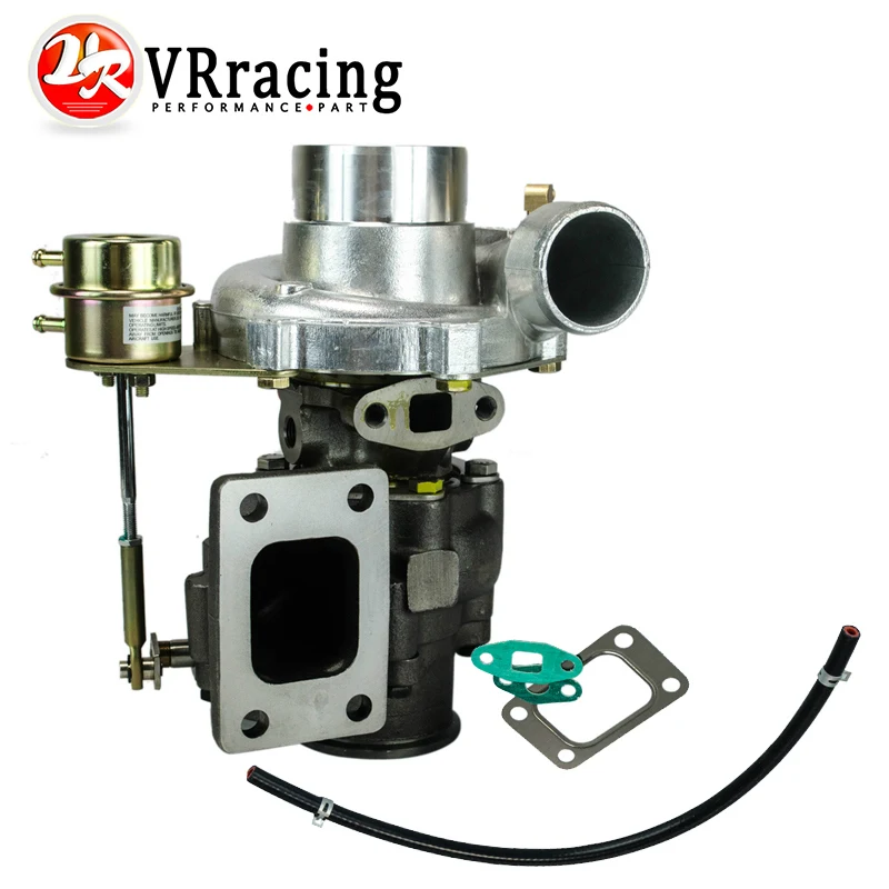 

VR - TURBOCHARGER T3/T4 INTERNAL WASTEGATE A/R:.60 cold,.63 hot t3 flange "V" BAND VR-TURBO39