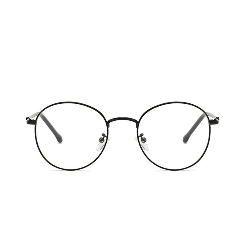 Oval 1.56 Aspherical Lens Prescription Eyeglasses Women Men Student Optical Spectacle Nearsighted Glasses 0 -0.5 -0.75 To -6.0