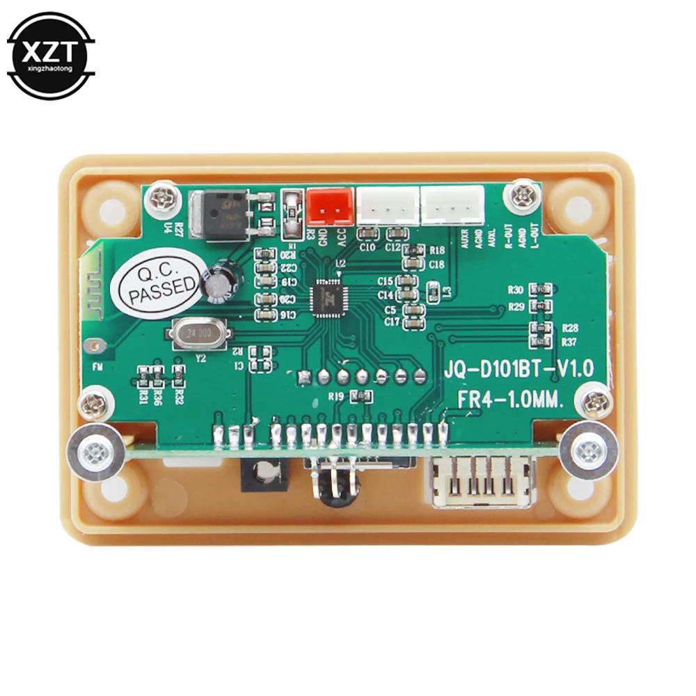 MP3 Decoder Decoding Board Module 12V Bluetooth 5.0 MP3 Player for Car USB WMA WAV FLAC APE for TF Card FM Remote Color Screen