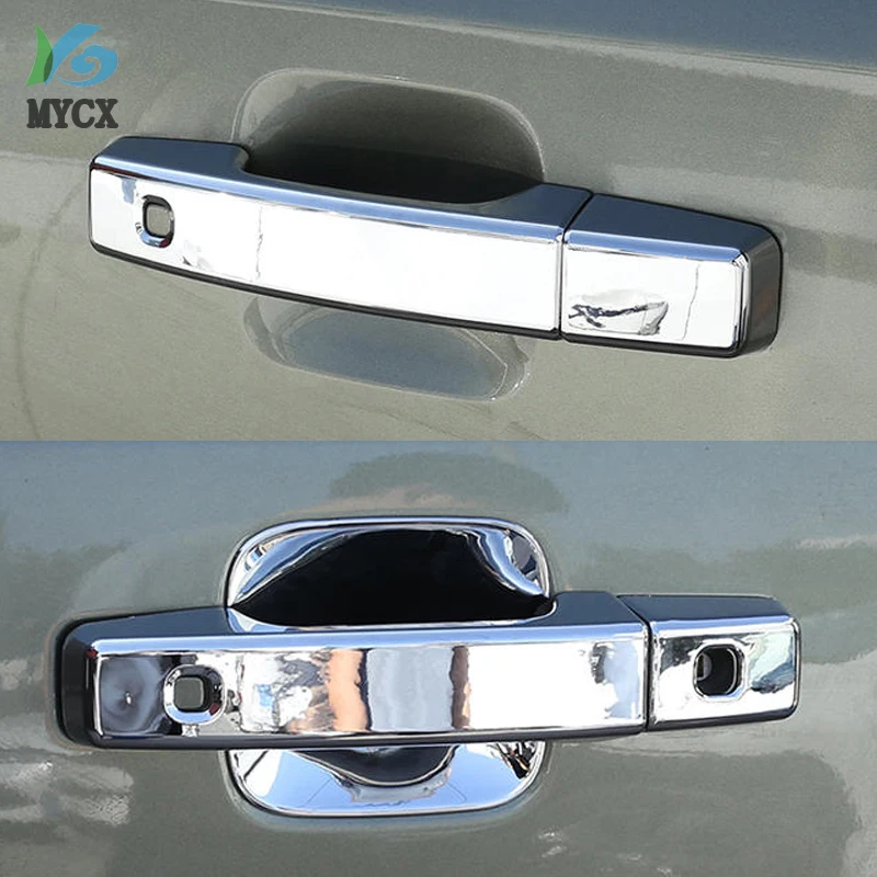 

For Land Rover Defender 110 2020 2021 2022 2023 Car Door Handle Trim Sticker Car Accessories Exterior Decoration 9pcs