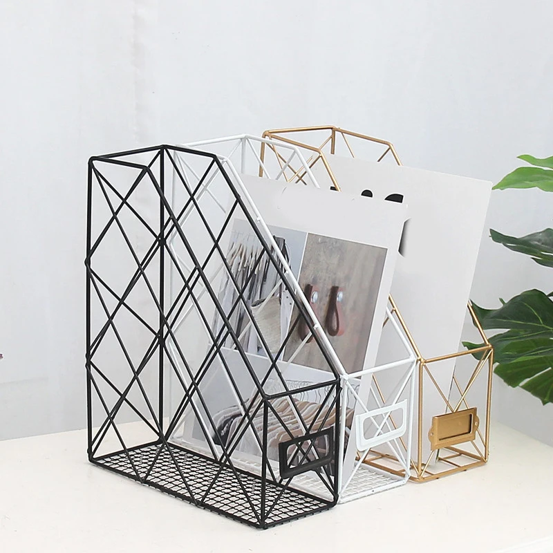 

1/2 слоя железная сетка, полка для хранения книг, органайзер, держатель, настольный органайзер, держатель для файлов, прочная стойка для хранения файлов