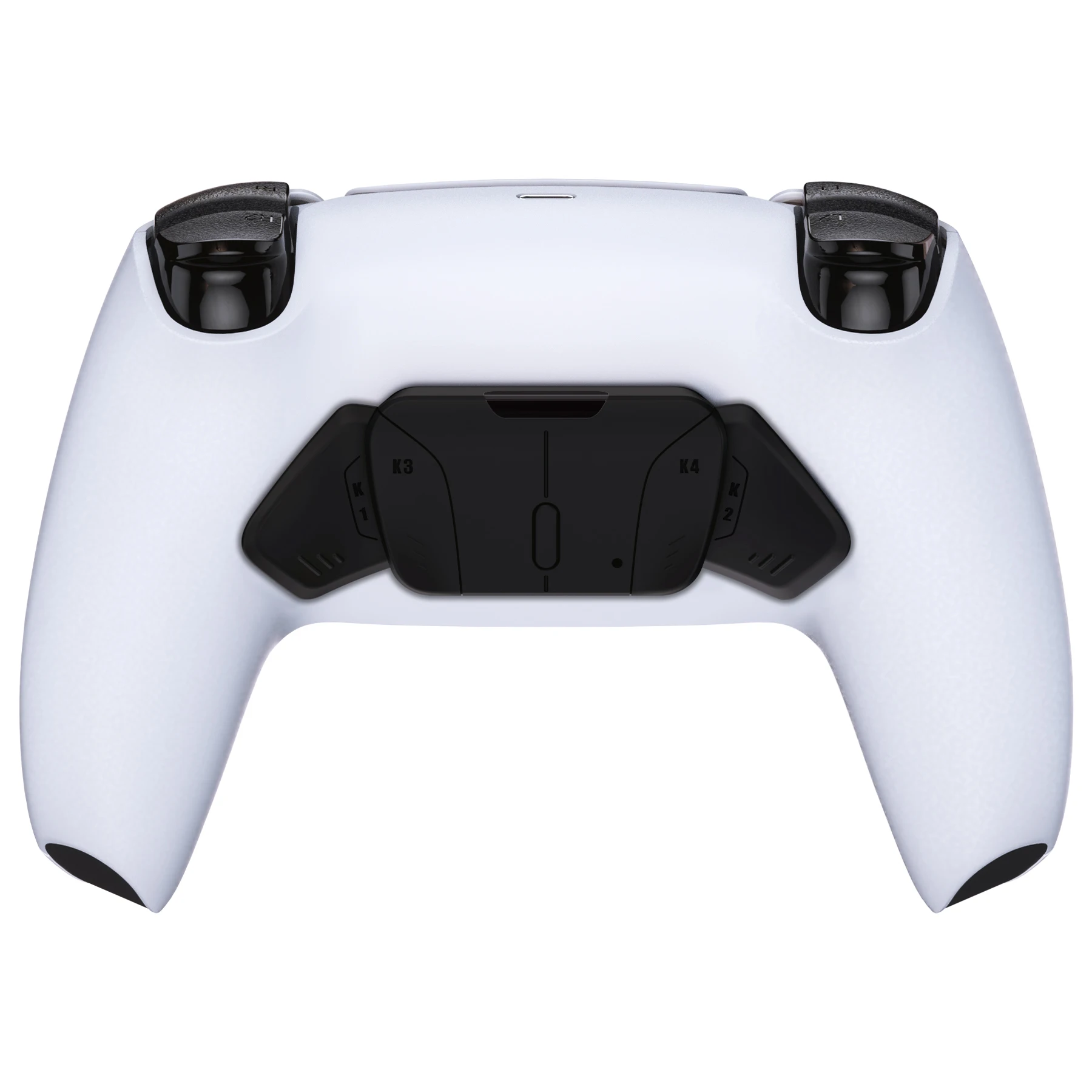 eXtremeRate Replacement Redesigned K1 K2 K3 K4 Back Buttons Housing Shell for ps5 Controller, RISE4 Remap Kit - 19 colors