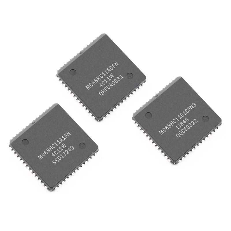 1 Pcs MC68HC11A1FN MC68HC11E1CFN3 MC68HC11A0FN PLCC52 Microcontroller Components Arduino Nano Integrated Circuit Polouta