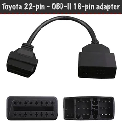 Car Adapter Toyota 22-pin - OBD2 16-pin diagnostic connector cable adapter OBD2 diagnostic adapter OBD2