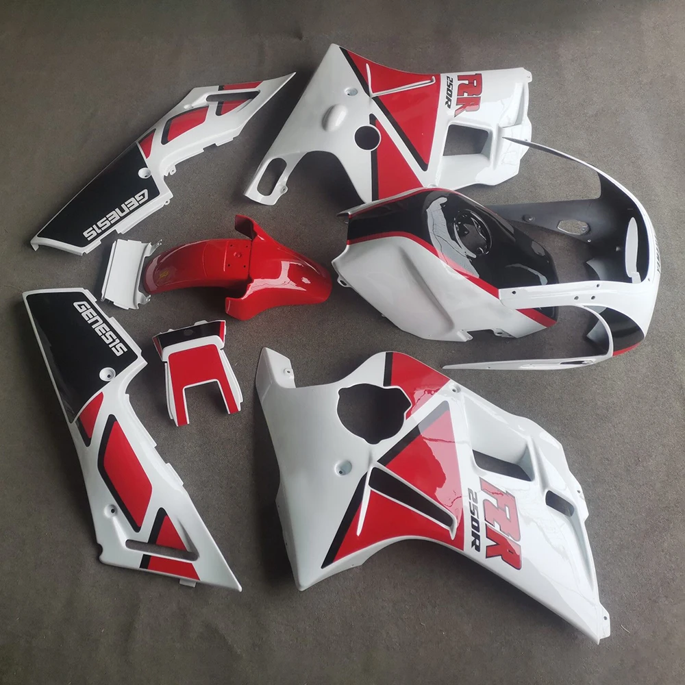 Fit For YAMAHA FZR250R 1986 - 1988 2KR FZR250 R Motorcycle Accessories Complete Body Fairing Panel Kit