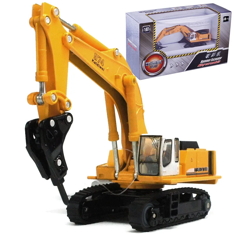 

Advanced alloy Crawler crusher model,1:87 boring machine engineering vehicle toy,children’s gift original packaging