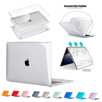 Laptop Case for Apple Macbook Air Pro 13 14 15 16 Retina M2 M4 Chip 2021 2022 2024 Touch Bar ID Crystal Clear Hard Shell Cover
