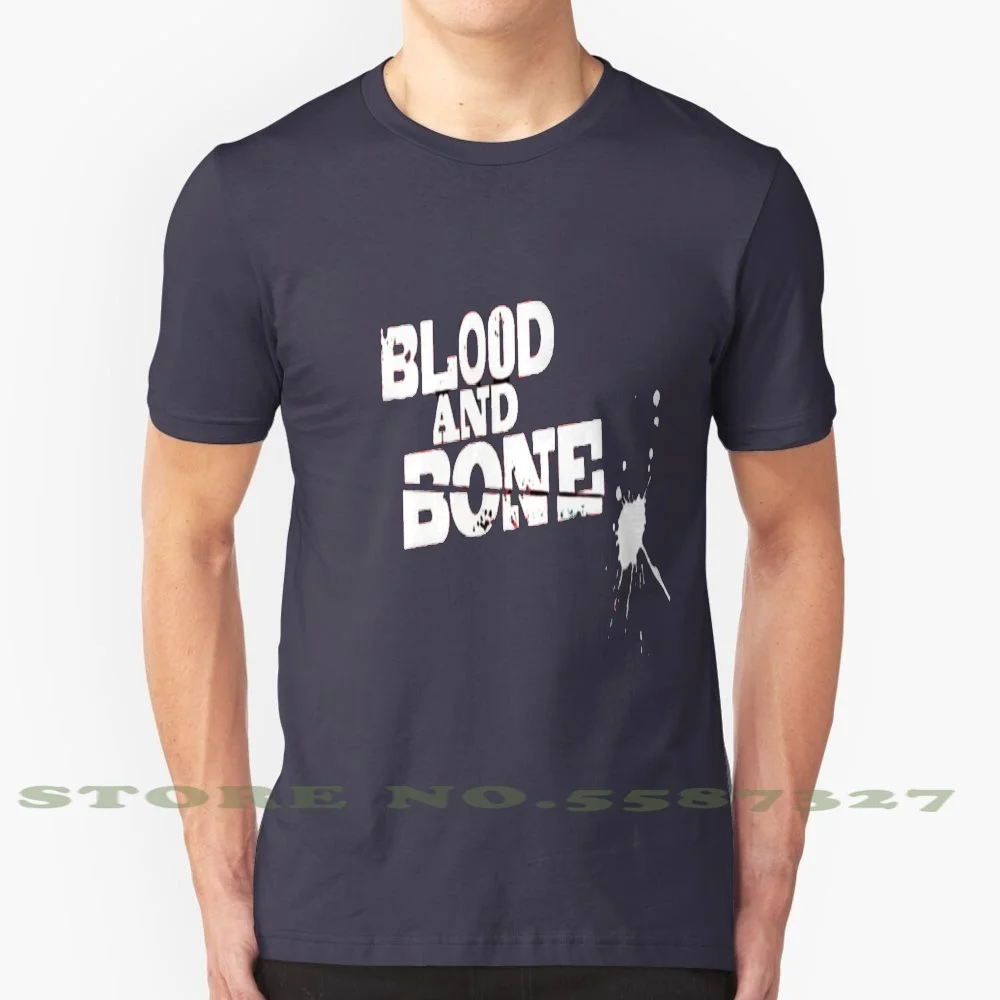 Blood And Bones 100% Cotton T-Shirt Blood And Bones Movie Michael Jai White Blood Bone Kimbo Slice Carano Dante Basco Ex Con