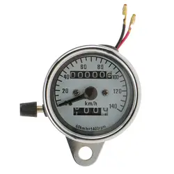 12V Universal Dual Meter Motorcycle Odometer Speedo Meter Speedometer