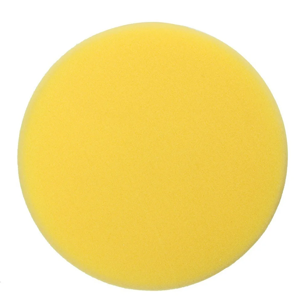 Kit de almohadilla de pulido de esponja plana suave para paños de coche, herramienta de reacondicionamiento de coche, esponjas de lavado de coche, 6