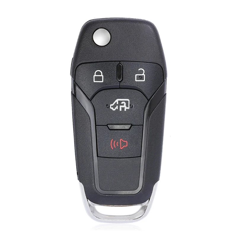 

Keyecu FCC ID: Φ, P/N: 164-R8236 4 кнопки 315 МГц 4D63 128 бит для Ford Transit Connect 2019 2020 Flip дистанционный Автомобильный ключ
