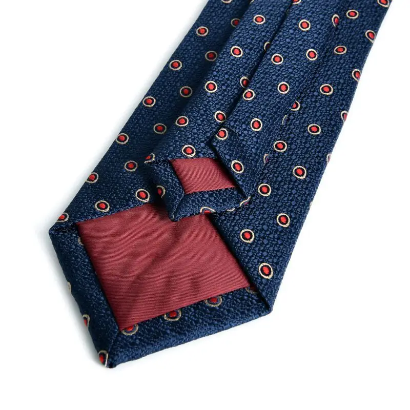 Luxury Tie Gifts Jacquard Necktie Corbata 7CM Dark Green Corbatas De Hombre Floral Ties For Men Wedding Accessories