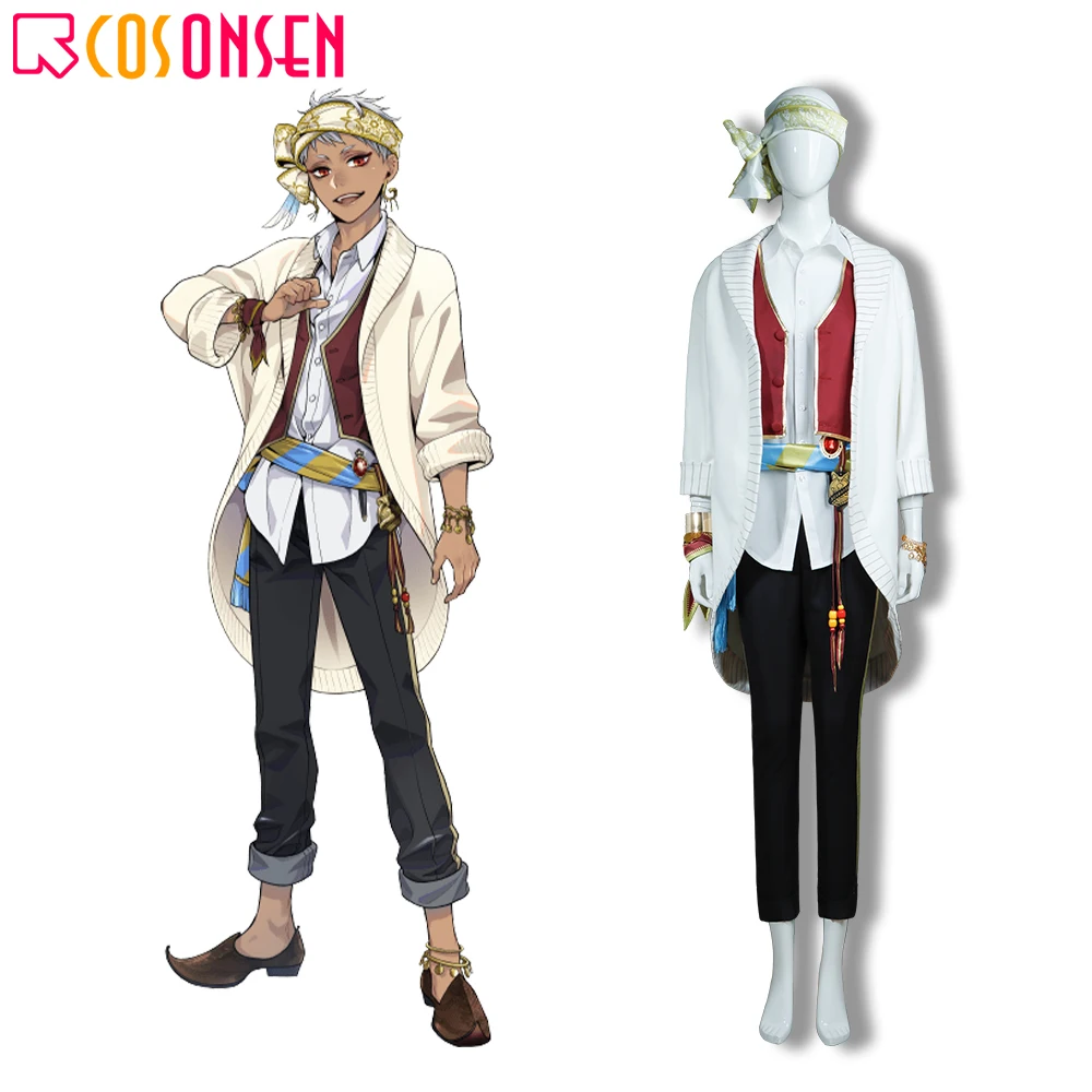 

Twisted Wonderland Kalim Al-Asim SCARABIA Cosplay Costume Adult Uniform Outfit Halloween Carnival Suit COSPLAYONSEN Custom Made