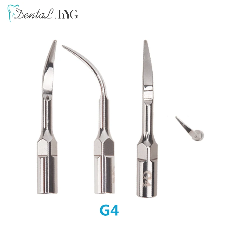 5 قطعة قشارة الأسنان بالموجات فوق الصوتية تلميح التحجيم تلميح اللثة اللدائن تناسب EMS نقار الخشب satbic #6