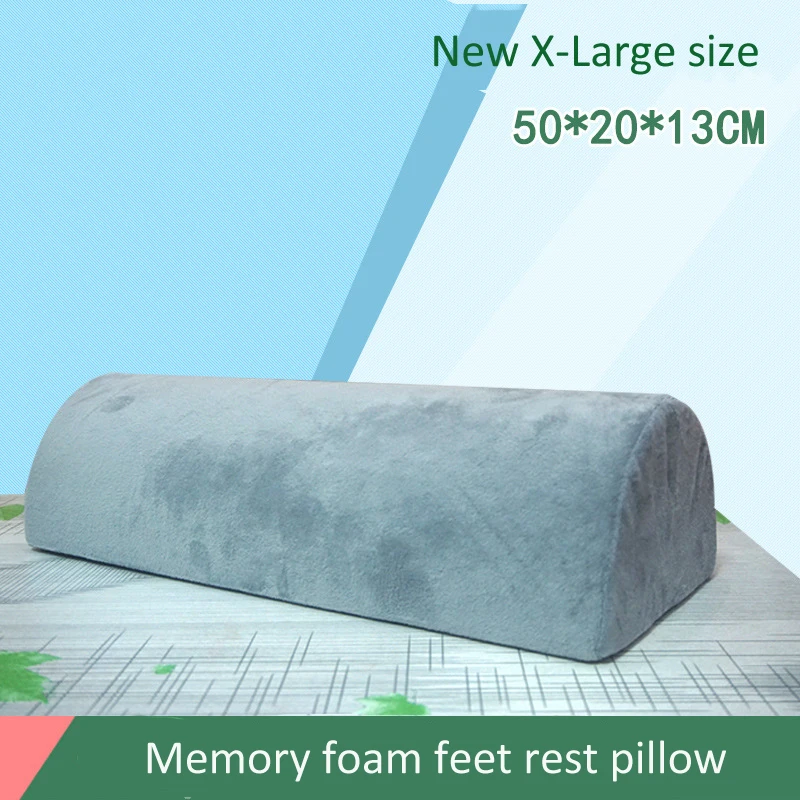 XL Massage Feet Pillow Latex Memory Foam Detachable Feet Relaxing Support Cushion Cosmetic Salon Footrest SPA Almohada