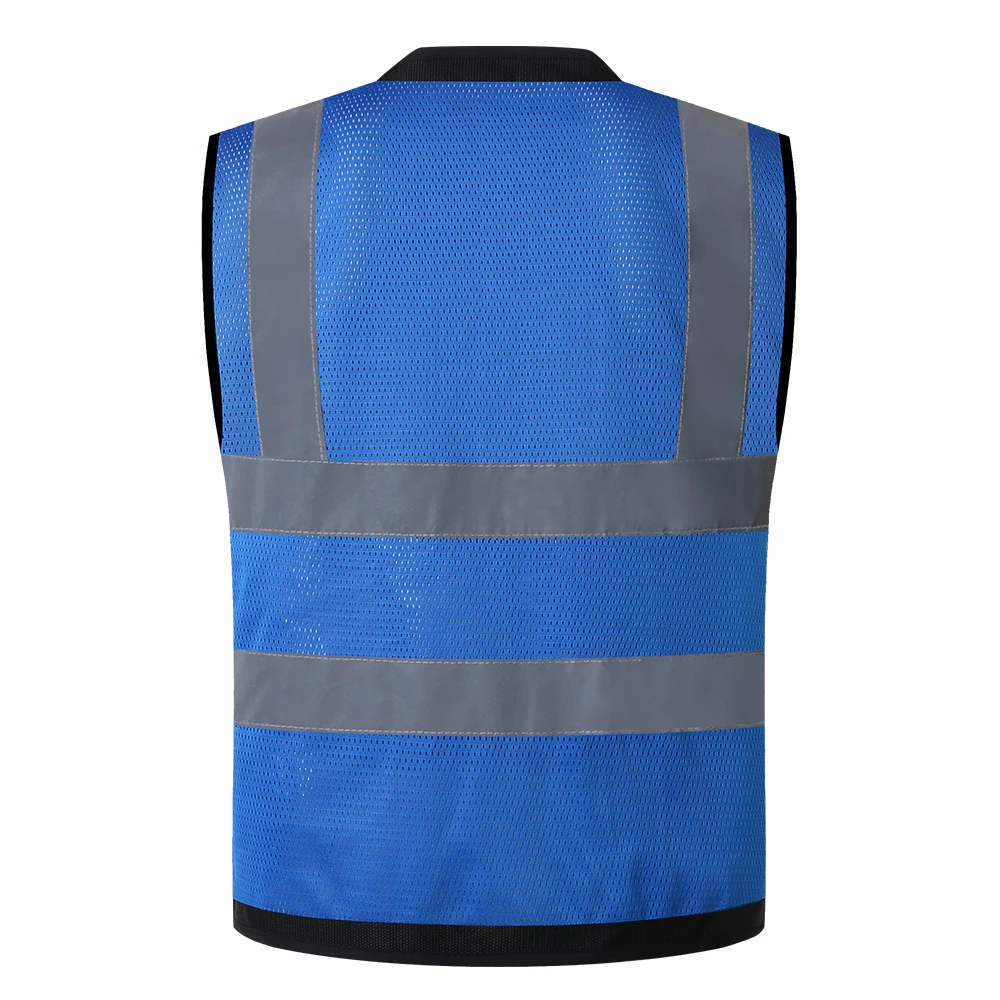 Safety Vest High Visibility Mesh Reflective Vest with Pockets for Men & Women