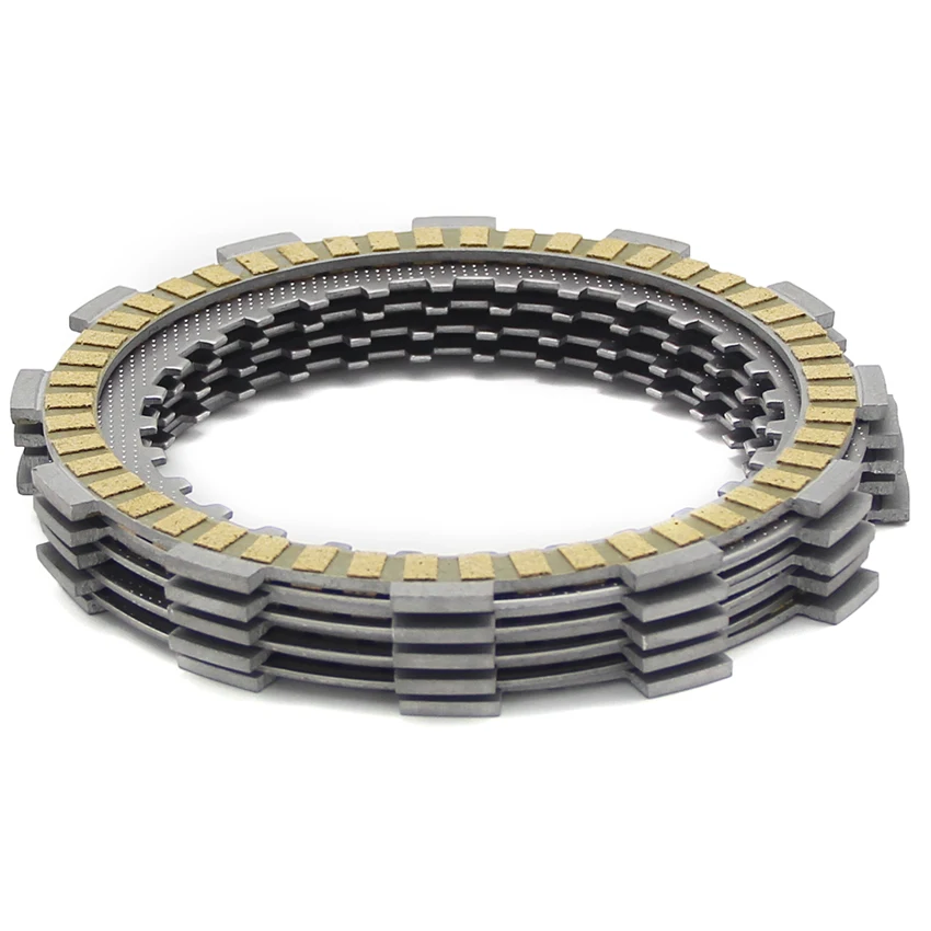 Motorcycle  Clutch Friction Disc Plate Kit For Suzuki DR250S VL250 Intruder LC GN250 GN250E GW250 Inazuma FL5 GZ250 TU250  NJ45A