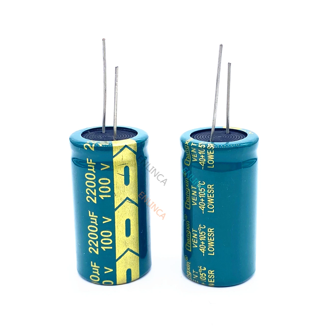 

2pcs/lot T37 100v 2200UF aluminum electrolytic capacitor size 22*40 2200UF 20%