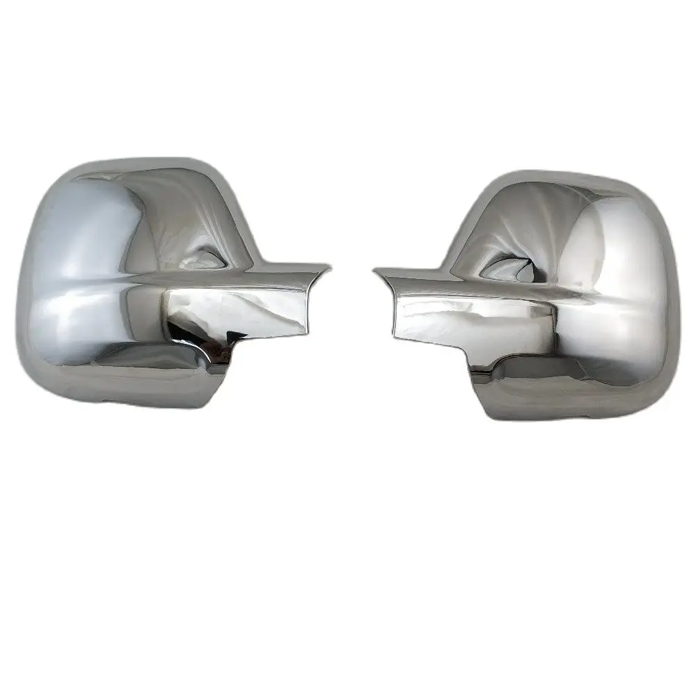 2pcs ABS Chrome Car Side Door Rear View Mirror Cover For Citroen Berlingo III/Rifter / Combo E/Peugeot Partner II 2012-2018