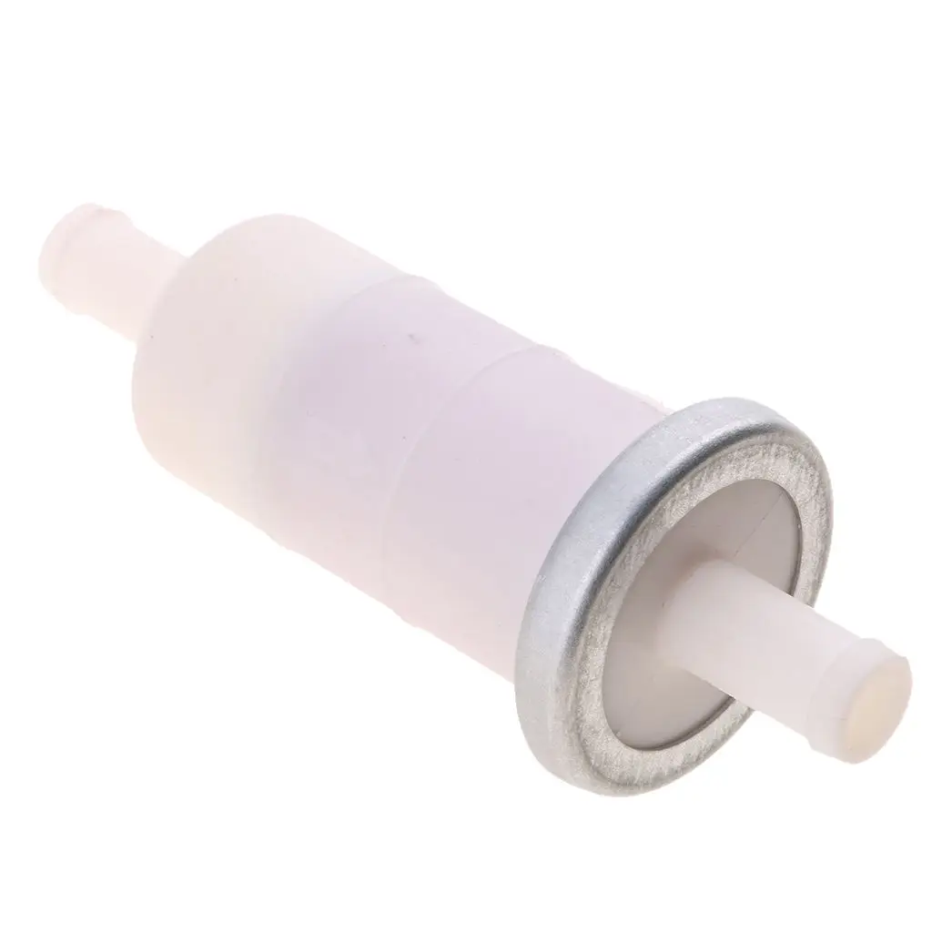 Universal Motorcycle 10mm Clear Inline Gas Magnet Fuel Filter for Motorcycle Scooter Aftermarket for Honda CBR