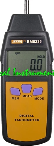 SZBJ BM8234//BM8236 5-digit Contact  Digital Tachometer,BM8235 Photoelectric Non-contact Digital Tachometer Rotate speed tester