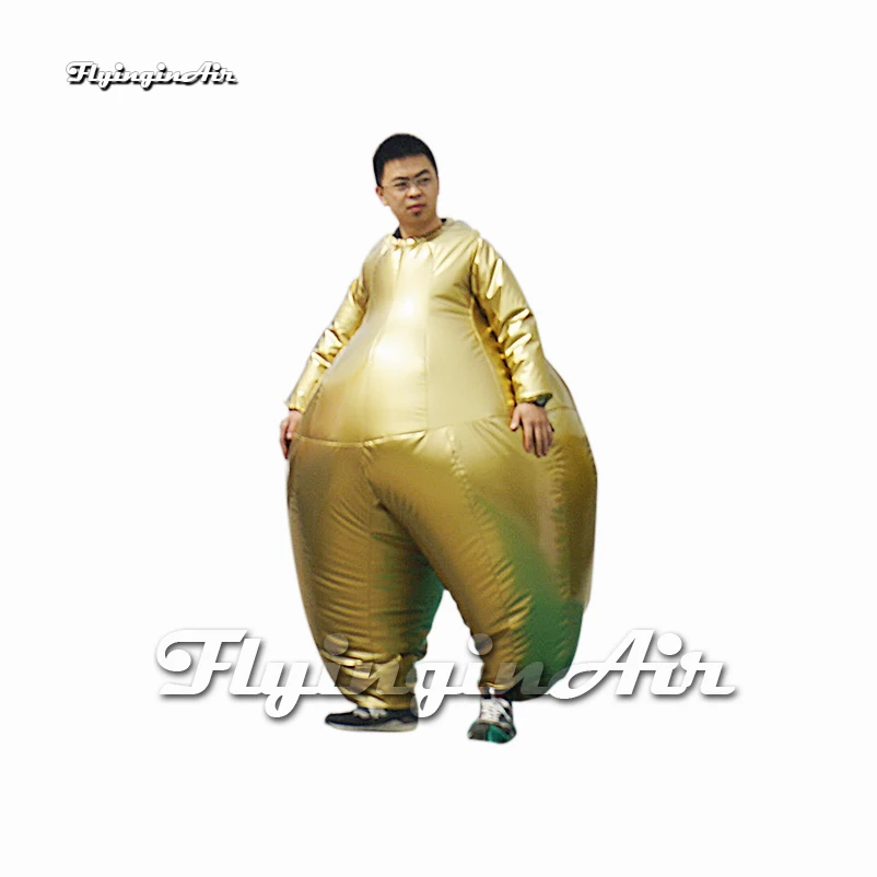Funny Inflatable Sumo Fat Suit One Size For Adults Customized Blow Up Sumo Wrestler Costumes for Parade Show and Party Event image 5