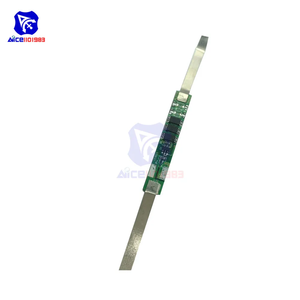 diymore 3A BMS 18650 Lithium Battery Protection PCB Board 1S 9A 3.7V 1 -6 MOS Overcurrent Overdischarge Overcharge Protection
