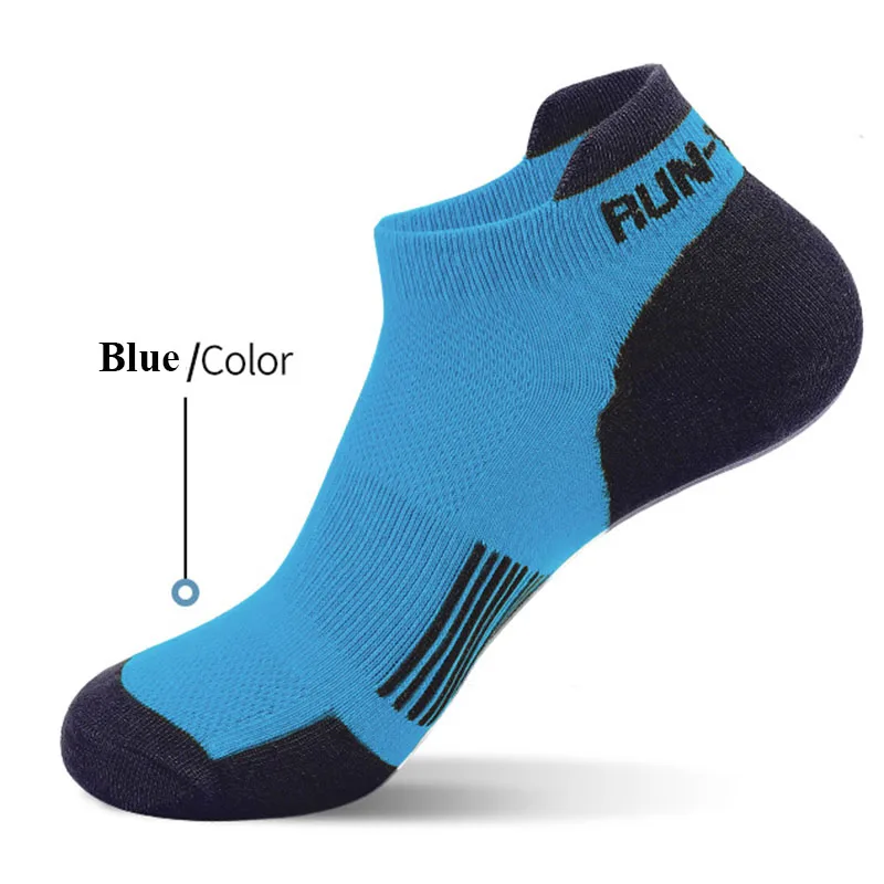 Professional Running Socks Men Outdoor Sport Thin Breathable Quick Dry Moisture Wicking Fitness Low Cut Short Socks