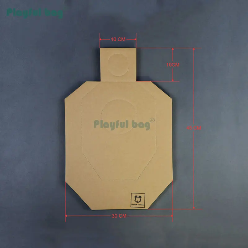 

Playful bag Competitive CS game target paper Corrugated paper Soft bullet target paper CS sport toy parts Paintball AQA99