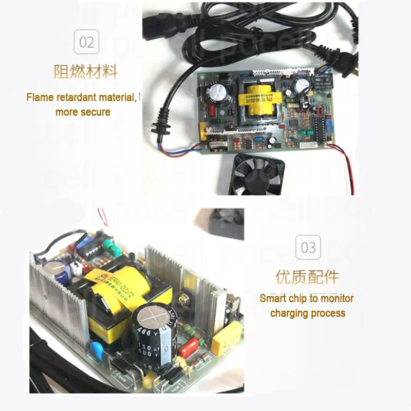 48V 60V 72V 2A 3A 4A smart charger LCD li ion lipo LiFepo4 GEL AGM Lead acid battery 40Ah 30Ah 20Ah 13S 14S 15S 16S 17S 20S 24S